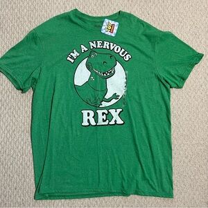 Disney Toy Story NWT I’m A Nervous Rex Unisex T-Shirt Men’s XL